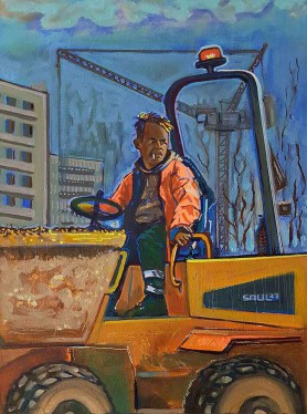 A worker, 2023