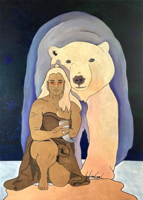 Queen and Bear No3 - FIRE, 2024