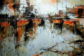 Boats in Costa Brava, 2016