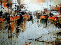 Boats in Costa Brava, 2016