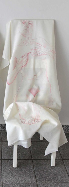 Krzesło II - pisząca, 1982