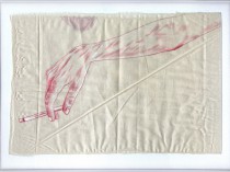 Hand with a cigarette, 1984