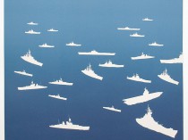 Blockade, from the series “Battle Landscape”, 2006