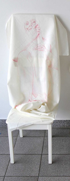 Krzesło I - siedząca, 1982