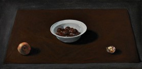 Hommage à Georg Flegel, Kasztany, gruszka i orzech, 2014