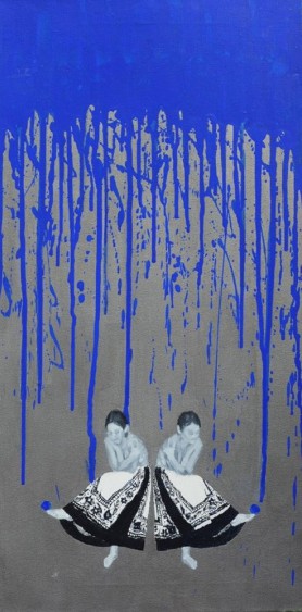Cykl "Spódnica. Niebieski", 2007