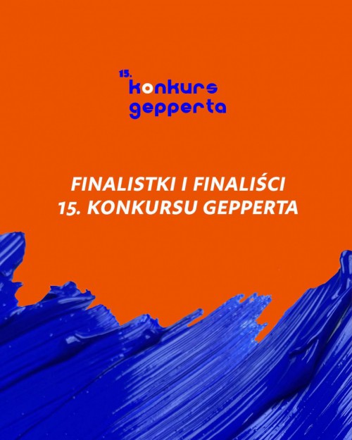 Paweł Słota is a finalist in the Geppert competition