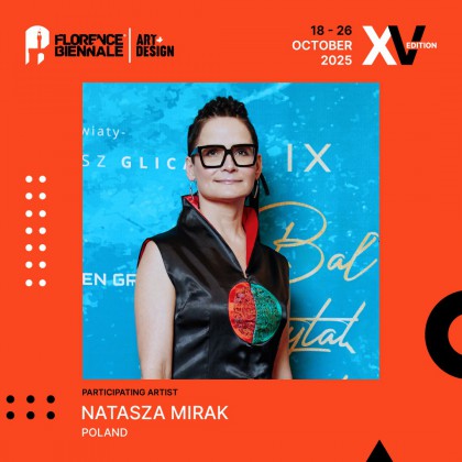 Tryptyk Nataszy Mirak na Biennale we Florencji
