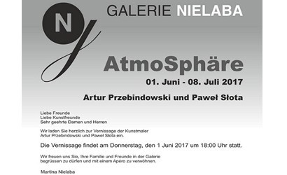 PAINTING EXHIBITION BY ARTUR PRZEBINDOWSKI AND PAWEŁ SŁOTA IN BERN
